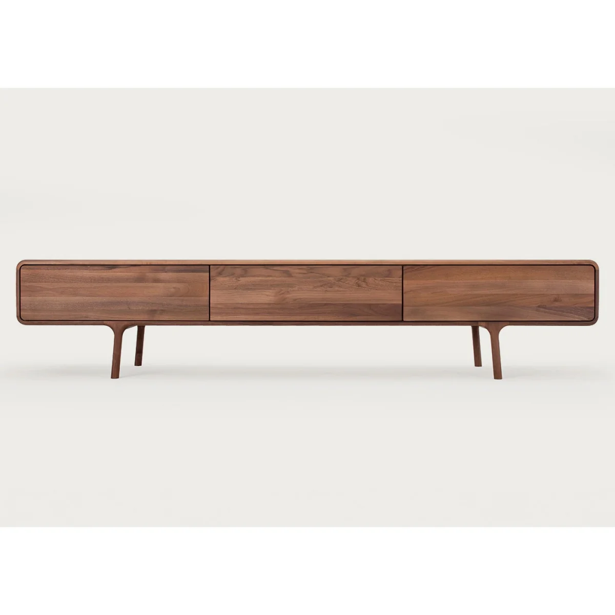 Gazzda Fawn Lowboard 3 Drawers White Oiled Oak – image 6