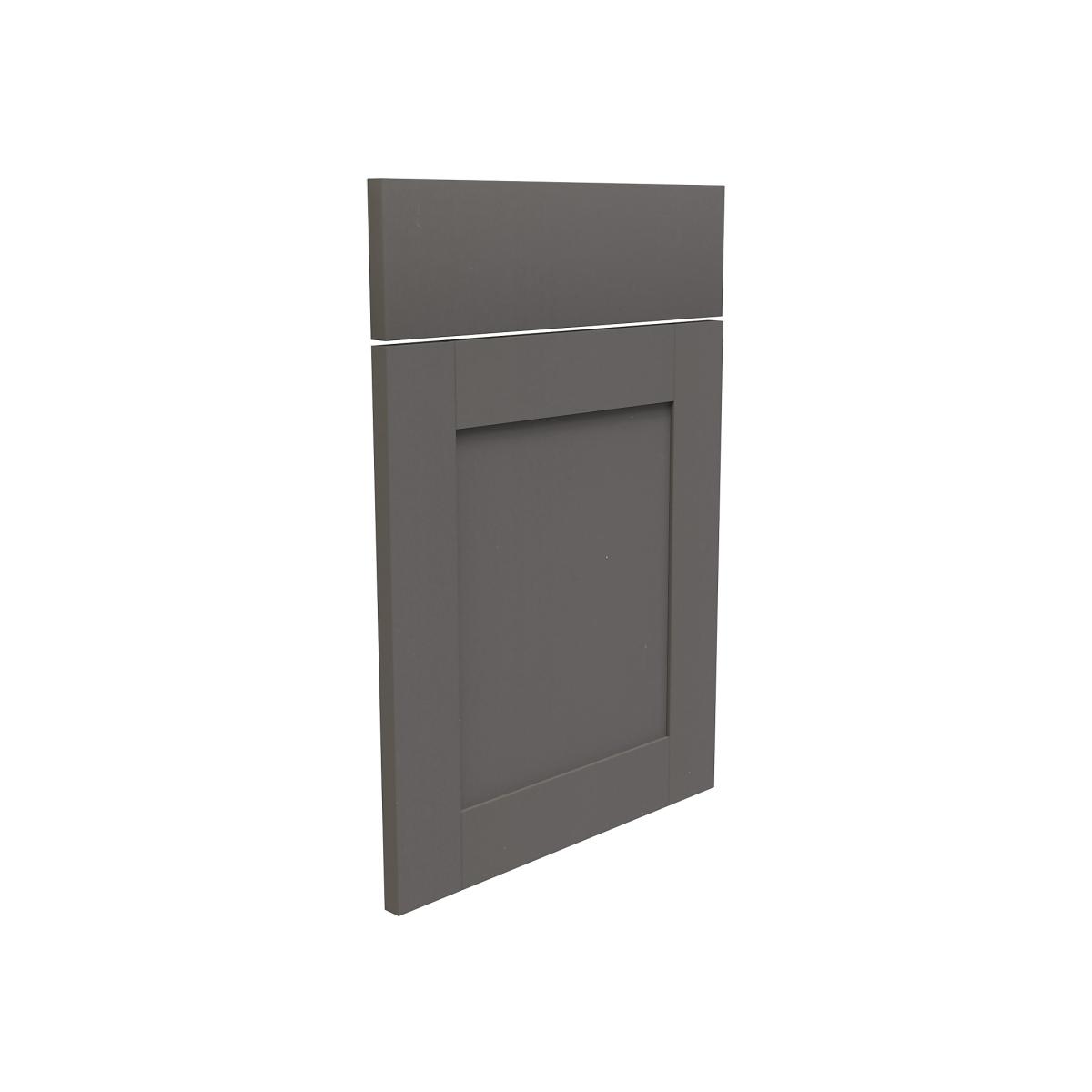 Classic Shaker Kitchen Cabinet Door and Drawer Front (W)497mm - Dark Grey – image 1