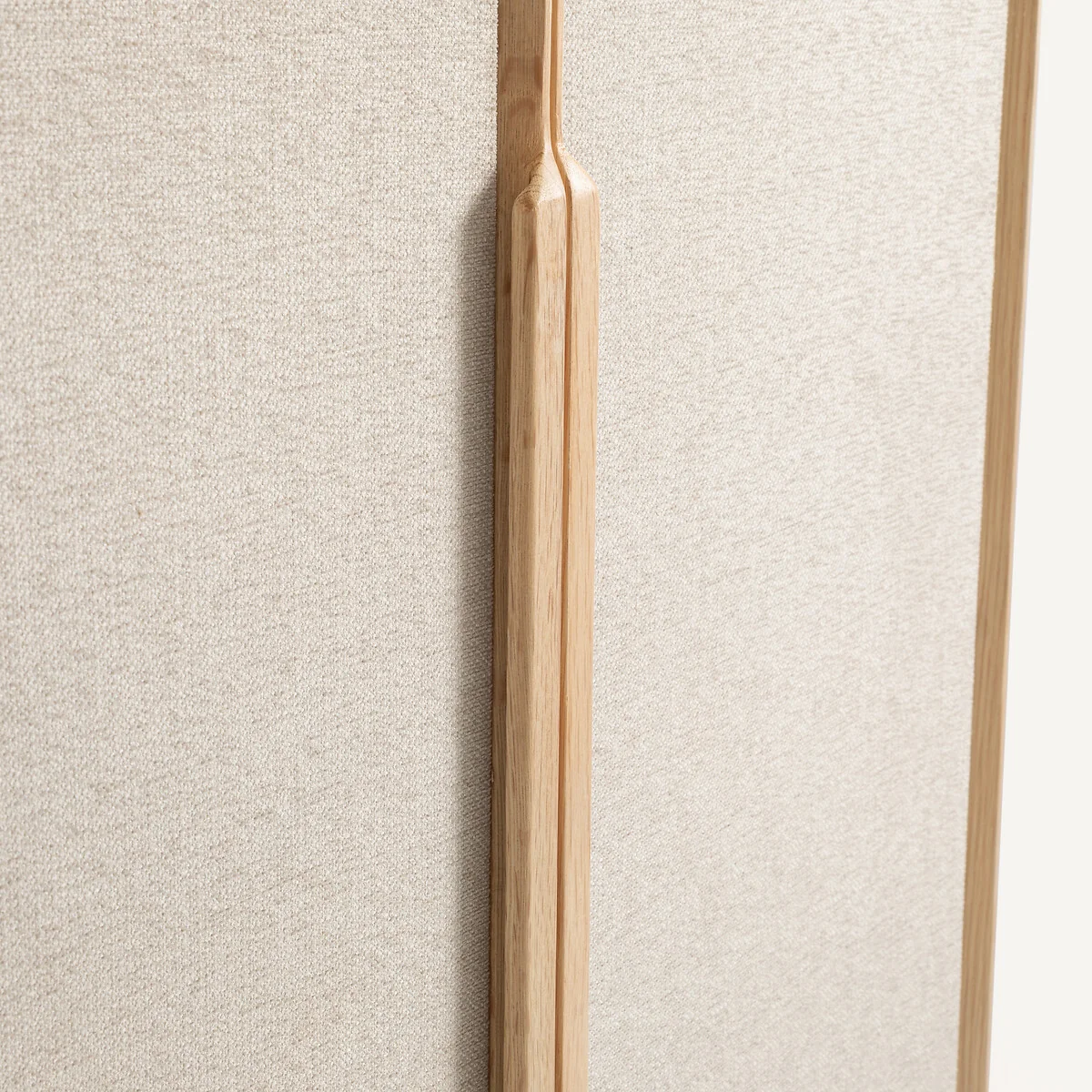 Omid Cabinet Desk with Oak Veneer and Textured Fabric – image 9