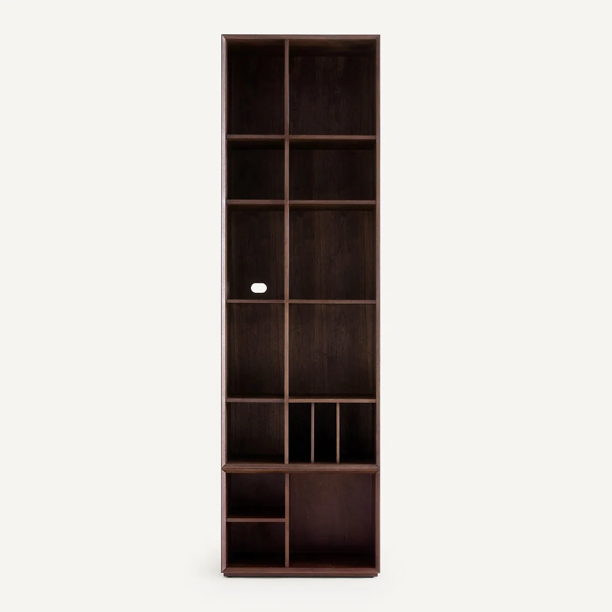 Mikube Low Open Cabinet with Walnut Veneer – image 7