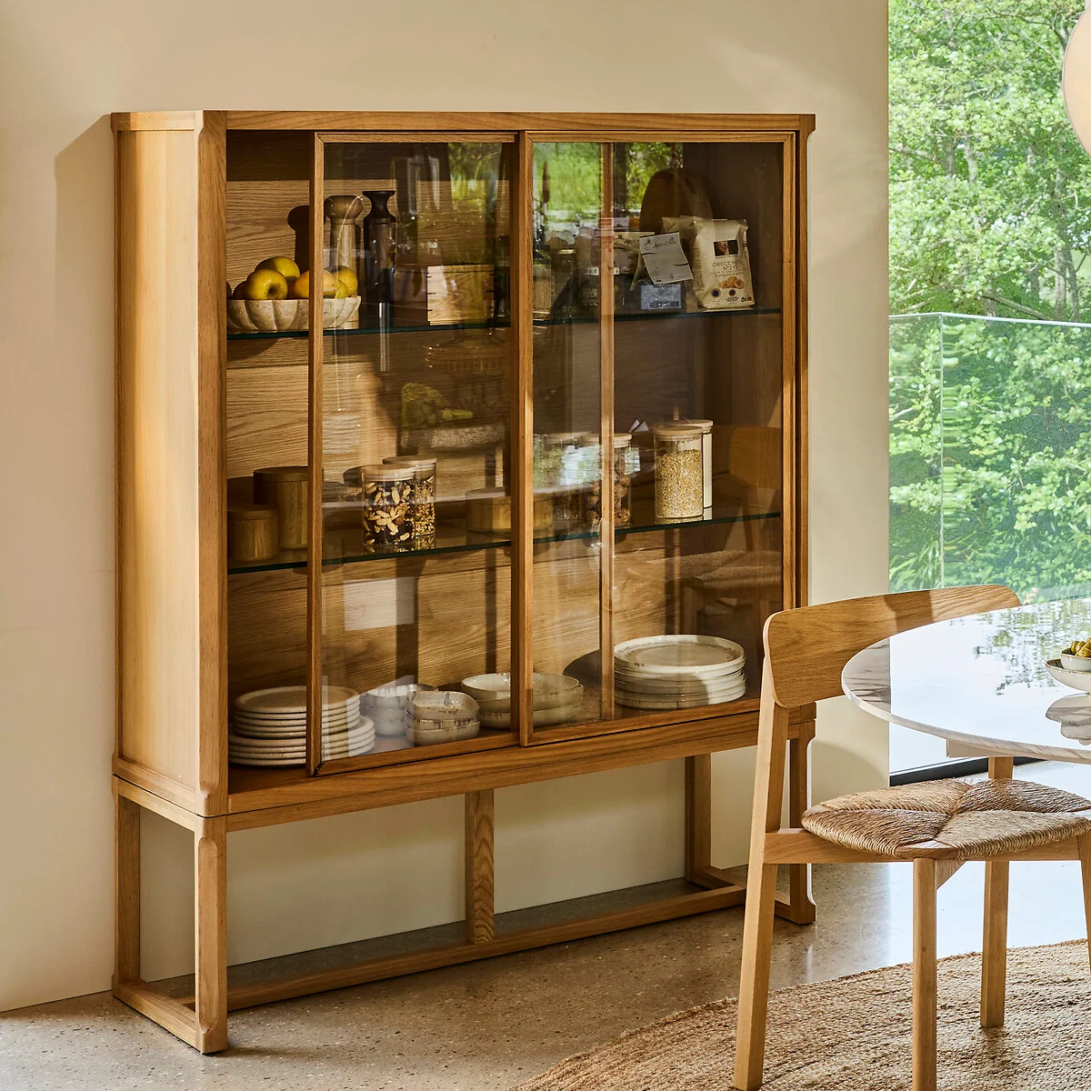 Iéna Oak and Veneer Sideboard Cabinet, Designed By Emmanuel Gallina – image 2