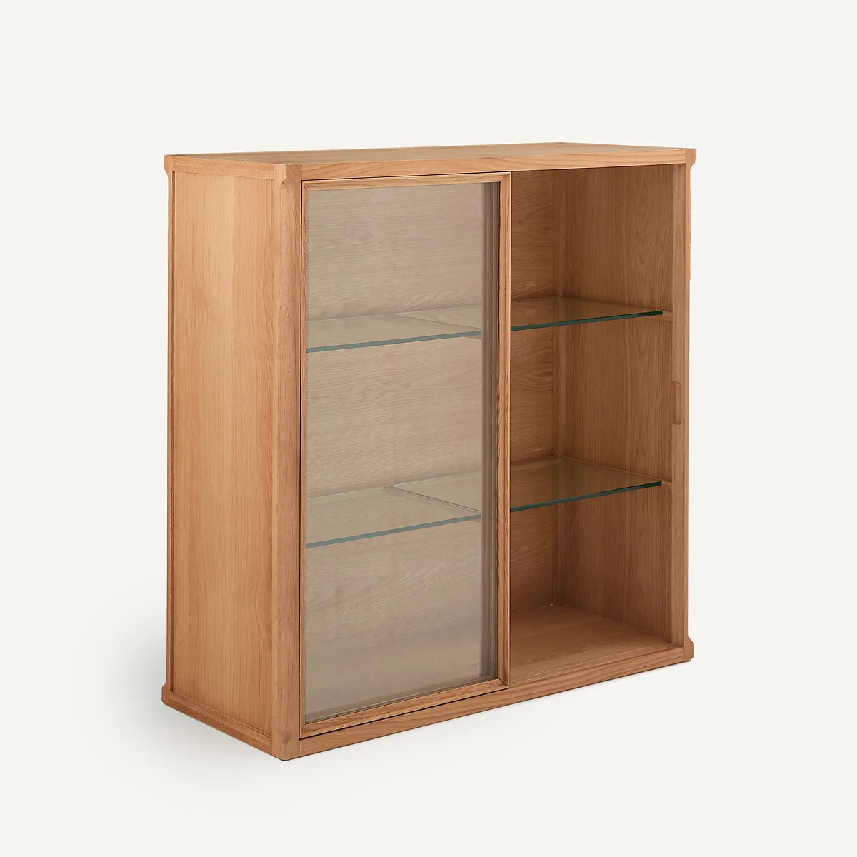Iéna Oak and Veneer High Cabinet, Designed By Emmanuel Gallina – image 4