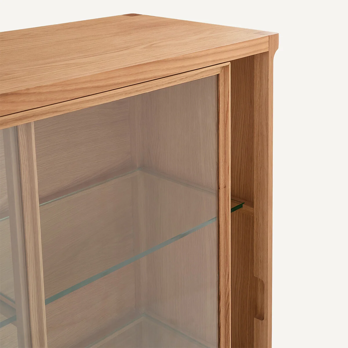 Iéna Oak and Veneer High Cabinet, Designed By Emmanuel Gallina – image 7