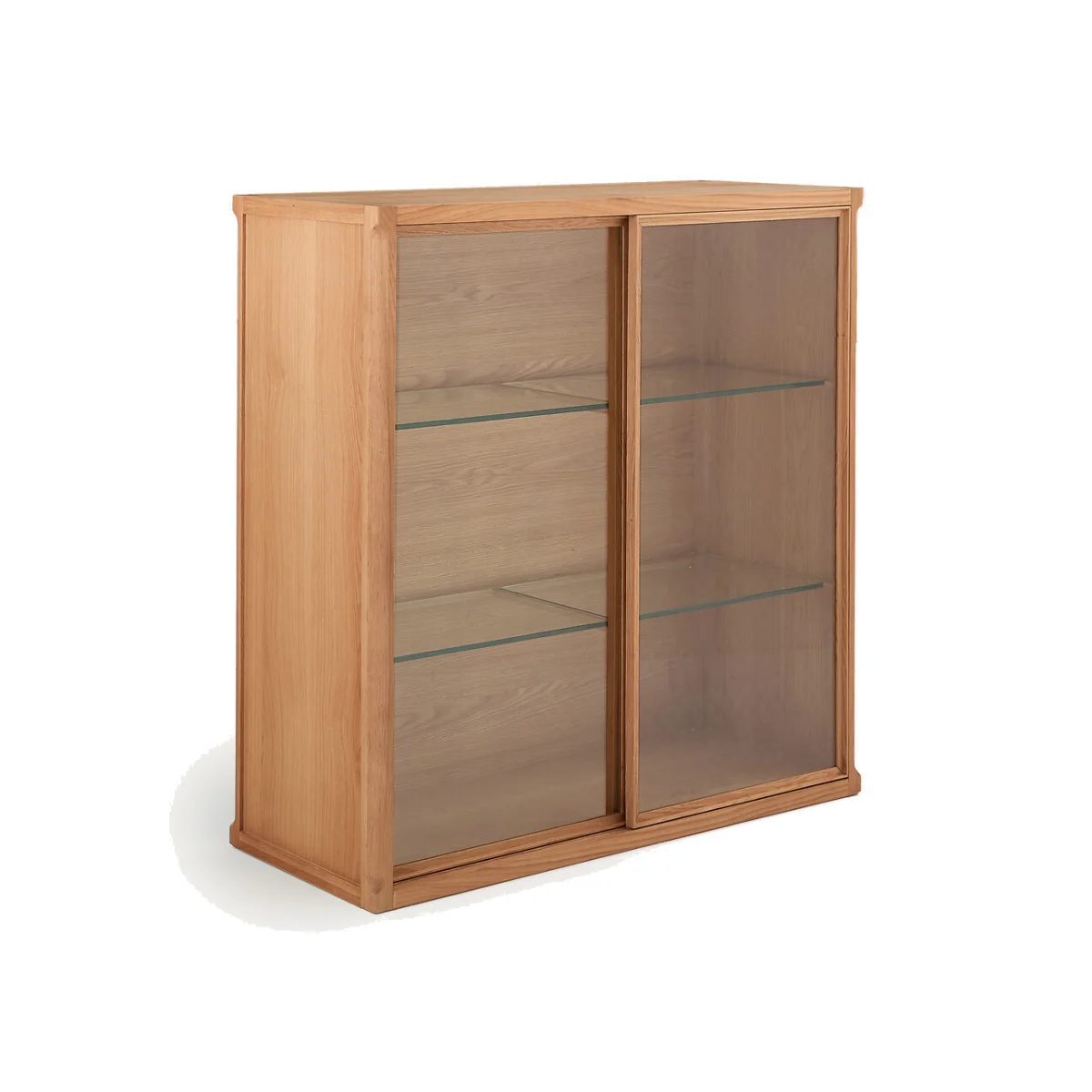 Iéna Oak and Veneer High Cabinet, Designed By Emmanuel Gallina – image 1