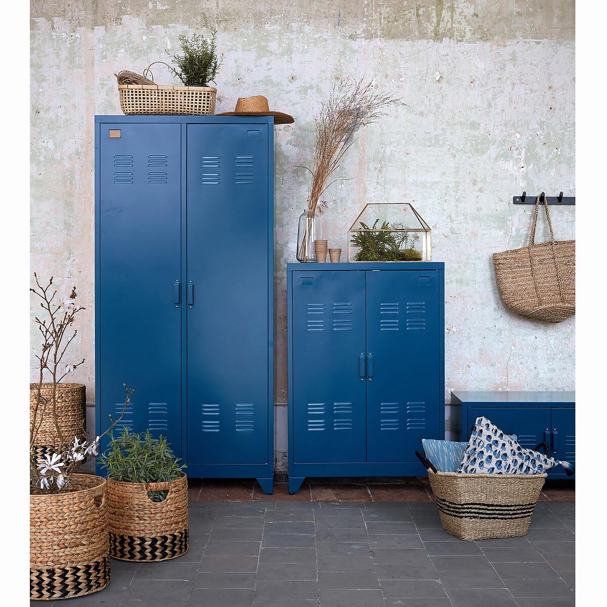 Hiba Industrial 2-Door Metal Storage Cabinet with Adjustable Shelves – image 6