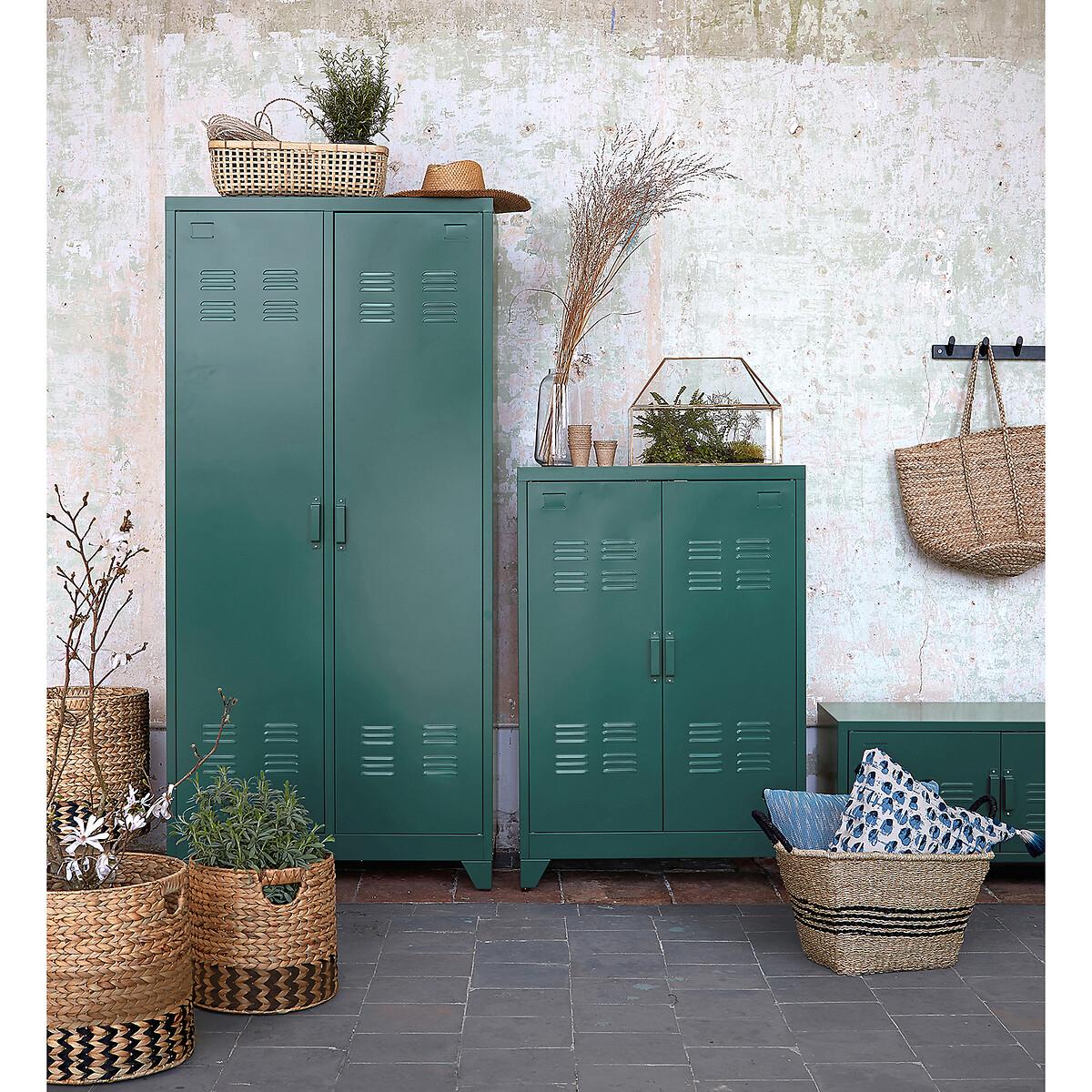 Hiba Industrial 2-Door Metal Storage Cabinet with Adjustable Shelves – image 7