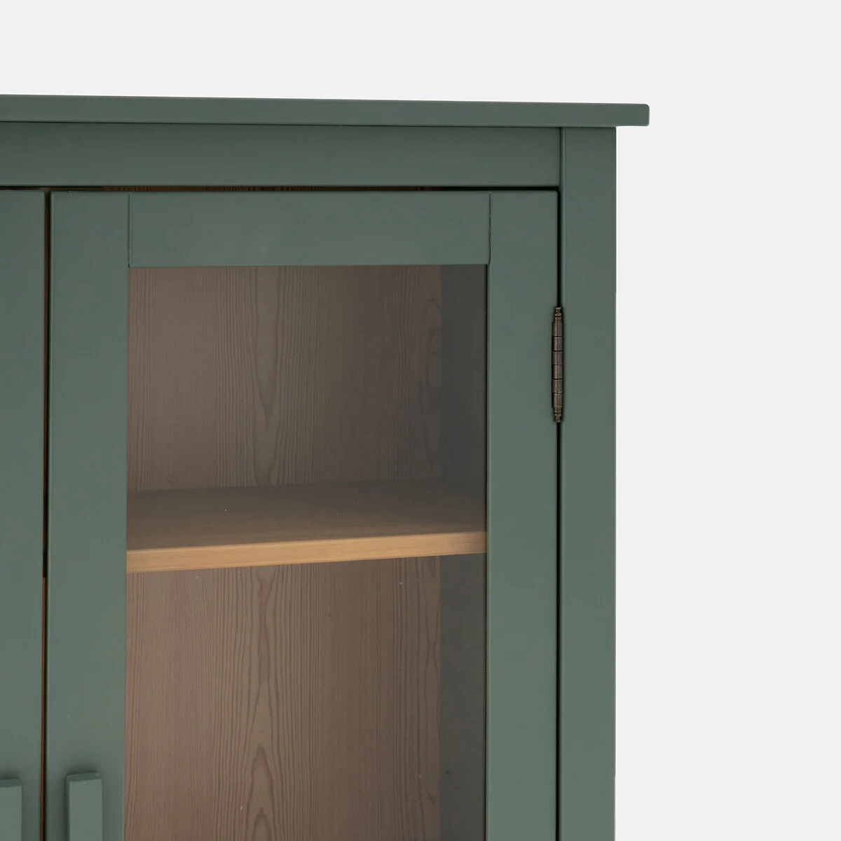 Alvina Solid Pine Low China Cabinet – image 7