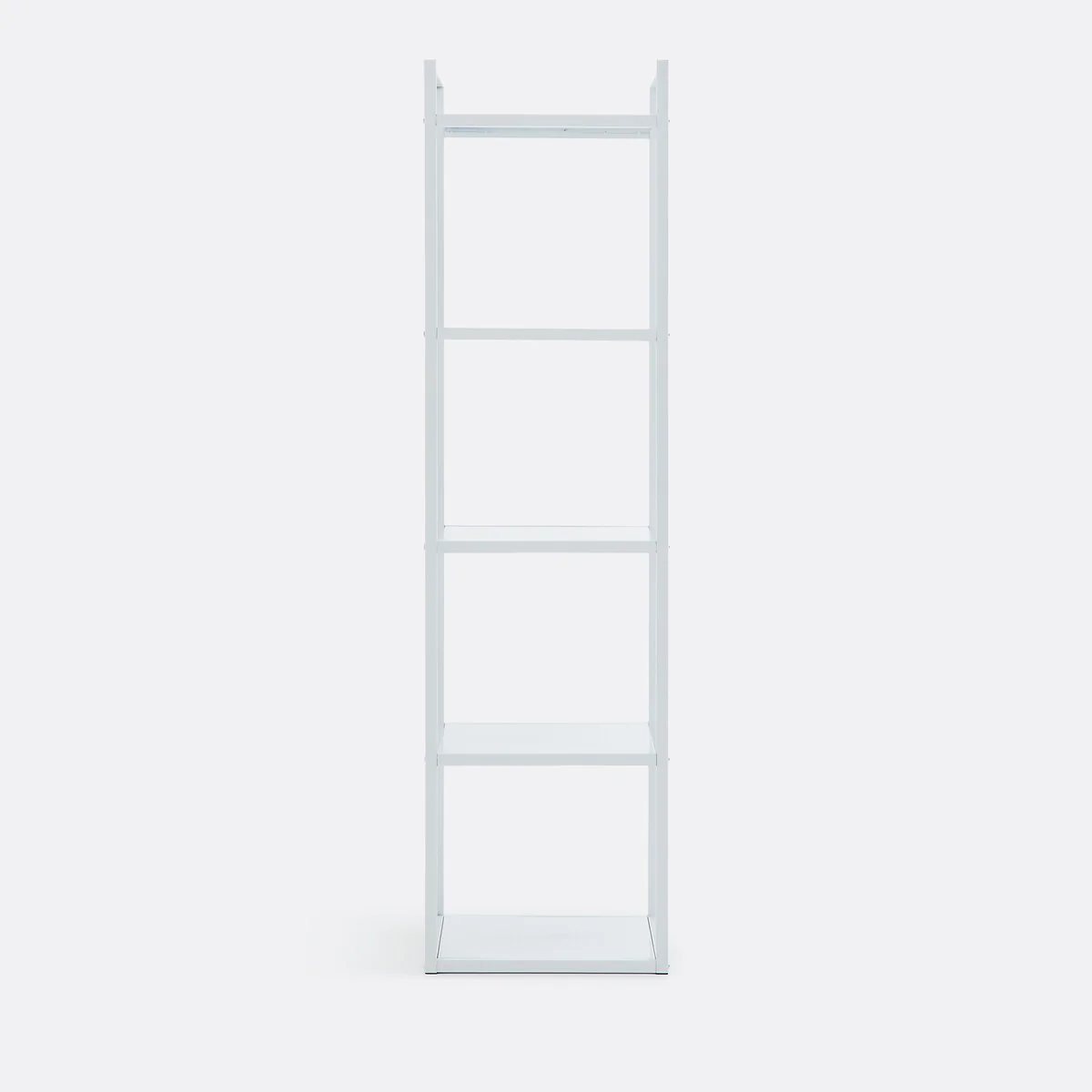 Enide Steel Low Wardrobe Module with 5 Shelves – image 2
