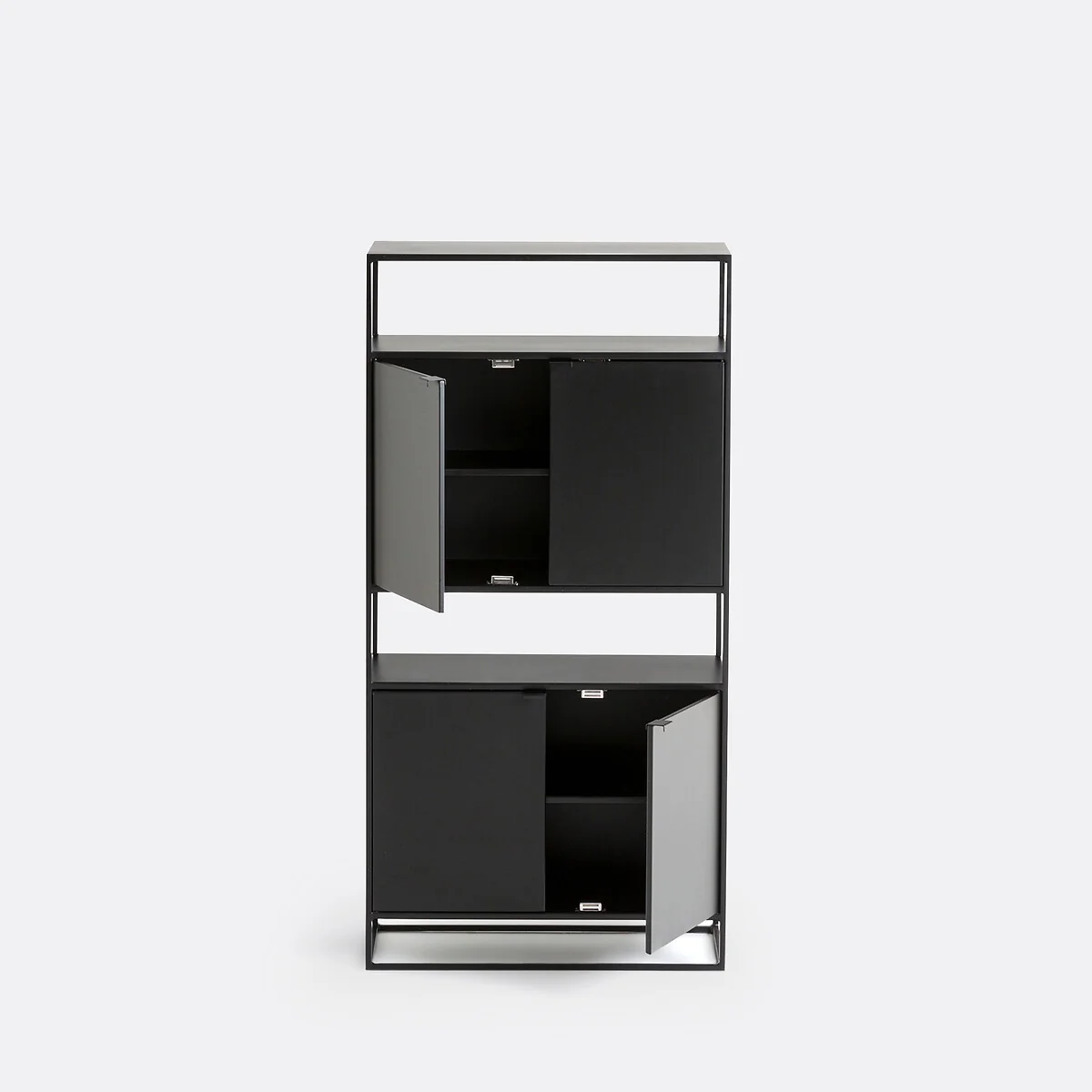 Miva 4-Door Steel Metal Hall Cupboard – image 5