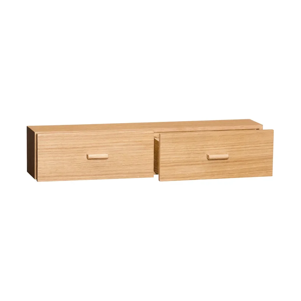 Hübsch Shuno shelf Oak 60x12x14 cm – image 5