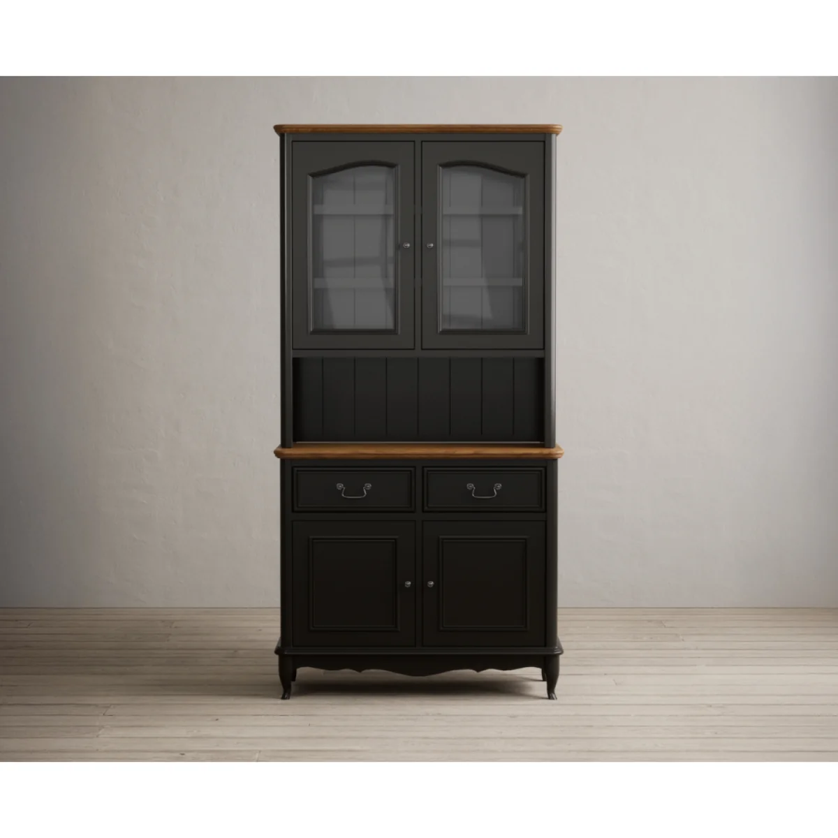 Chateau Noir Oak and Black Painted Small Dresser – image 4