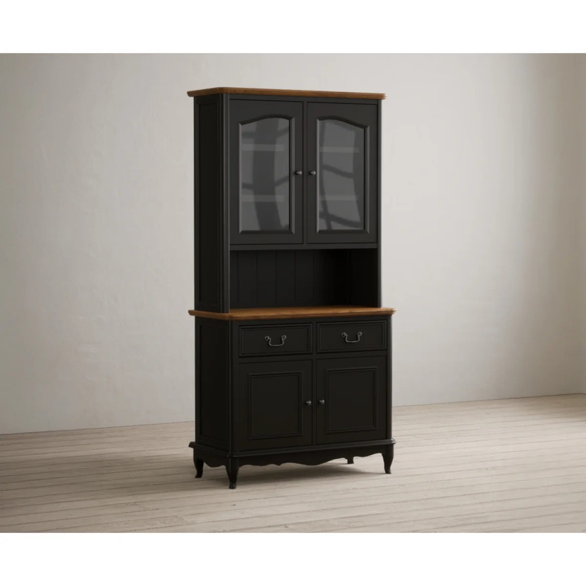 Chateau Noir Oak and Black Painted Small Dresser – image 5