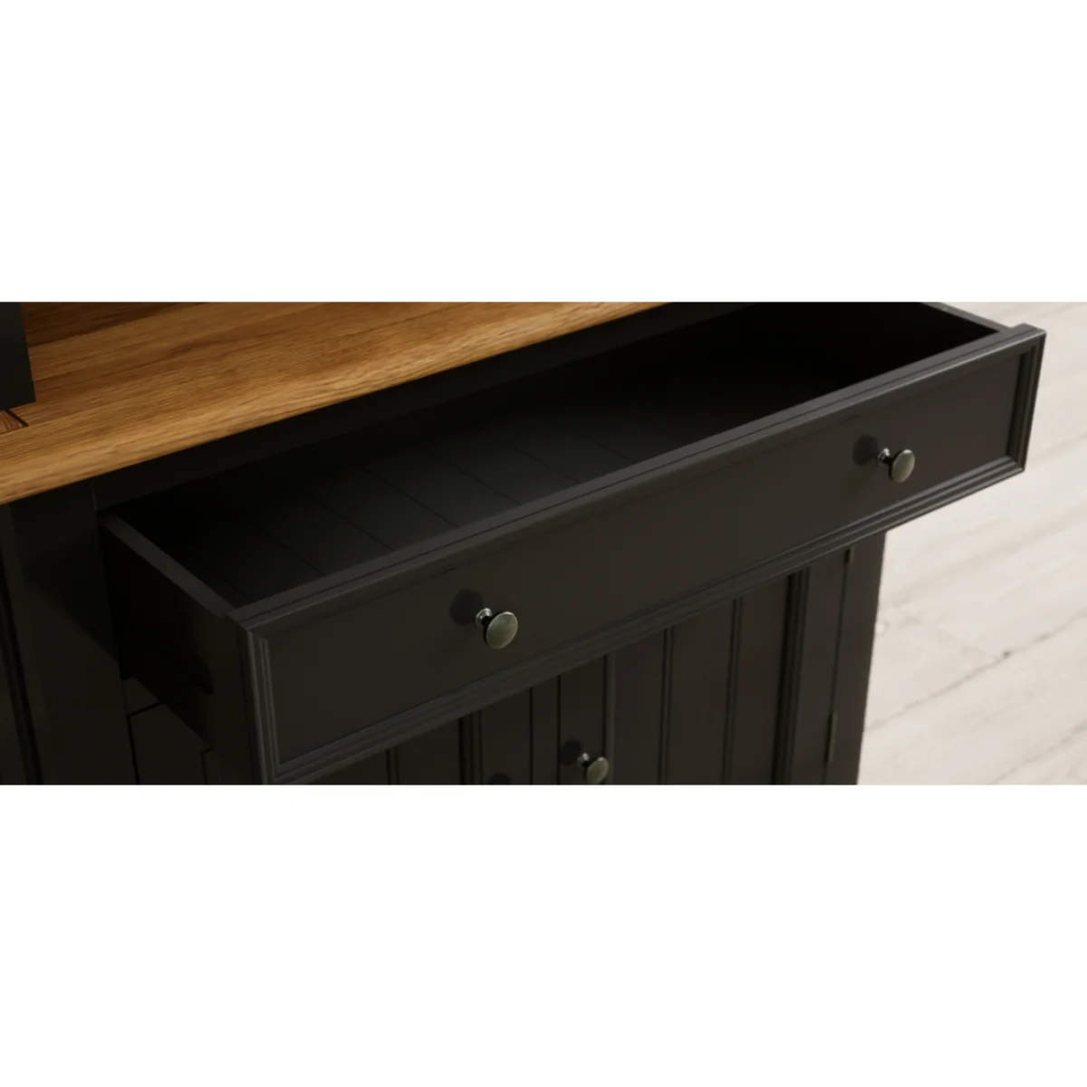 Charlton Oak and Black Painted Small Dresser – image 13