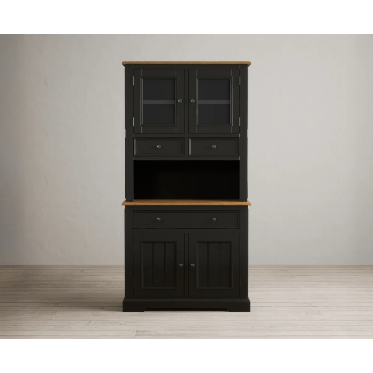 Charlton Oak and Black Painted Small Dresser – image 4