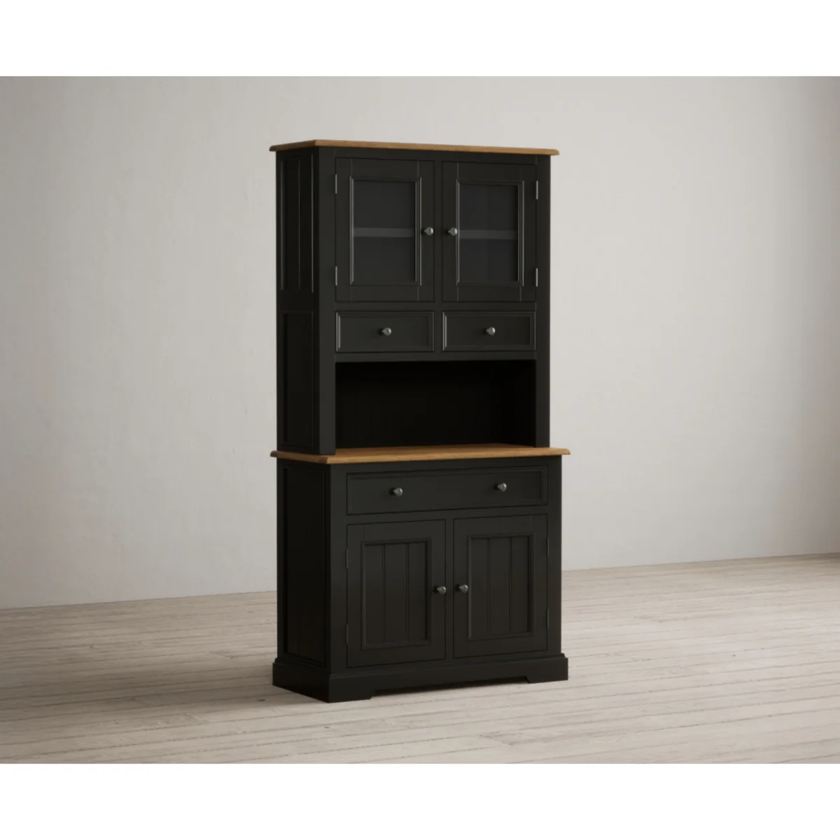 Charlton Oak and Black Painted Small Dresser – image 5