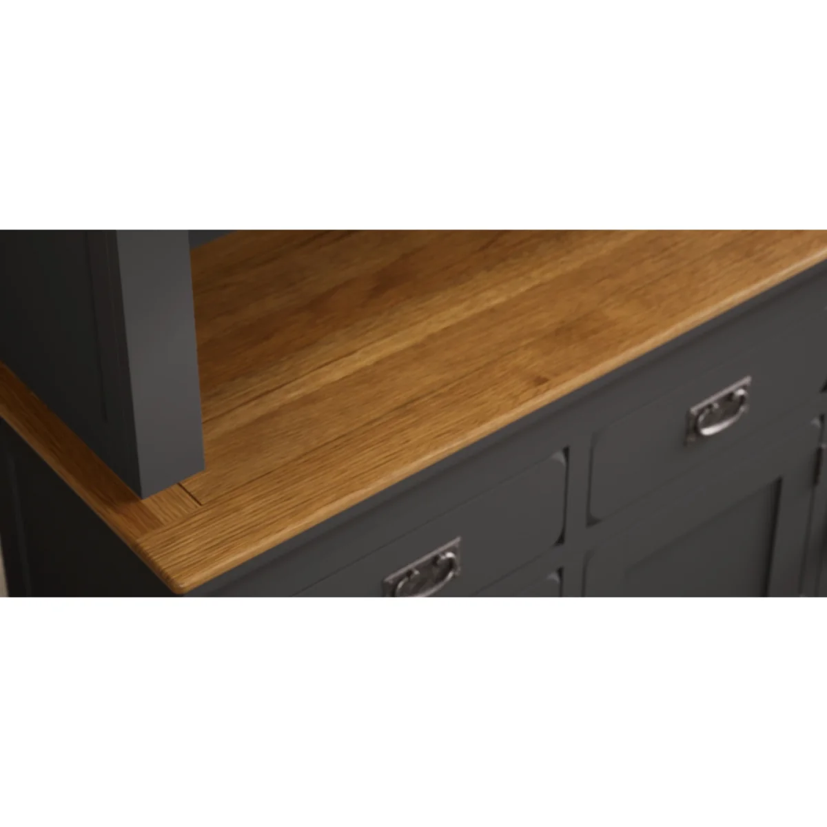 Charwood Oak and Charcoal Painted Large Dresser – image 8