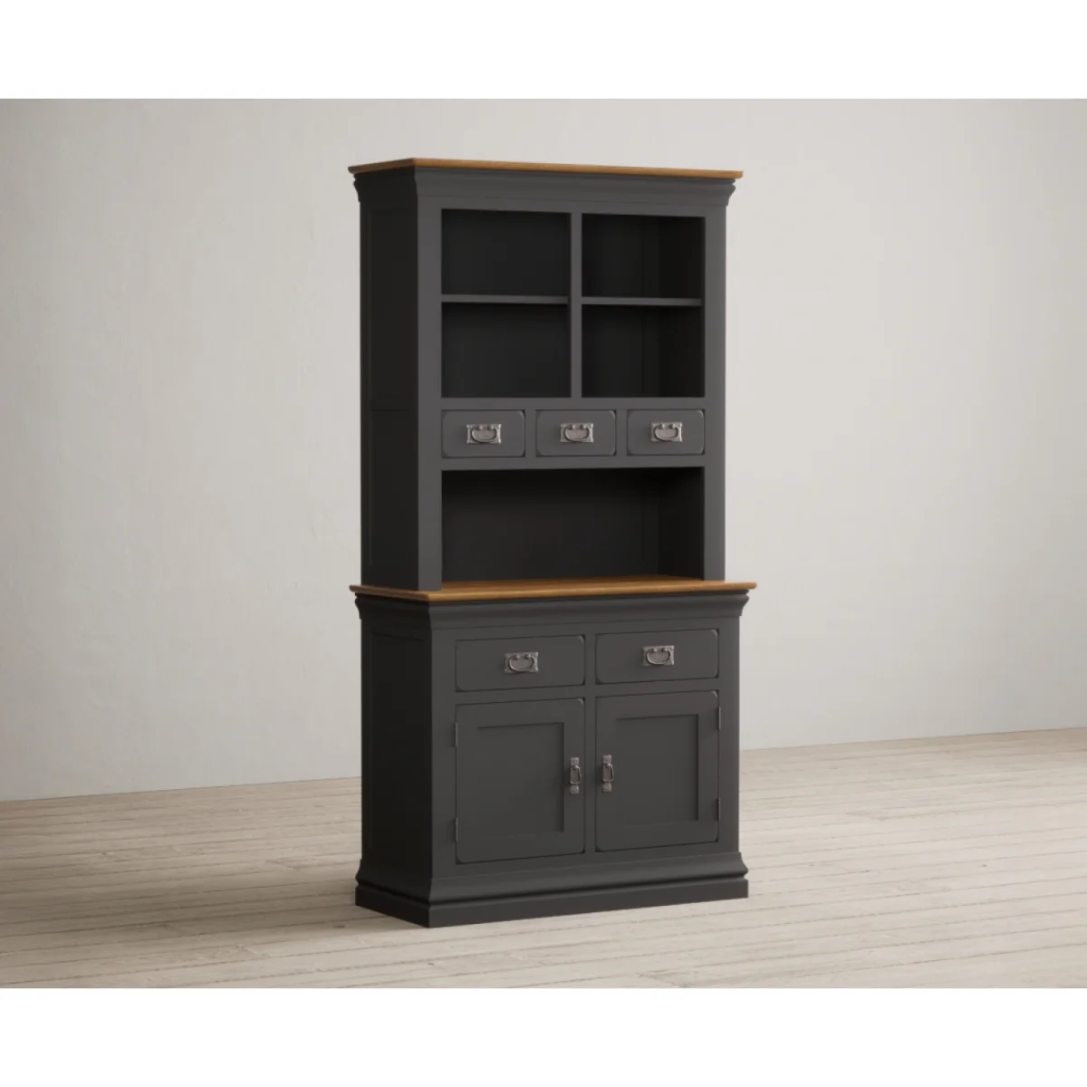 Charwood Oak and Charcoal Painted Small Dresser – image 3