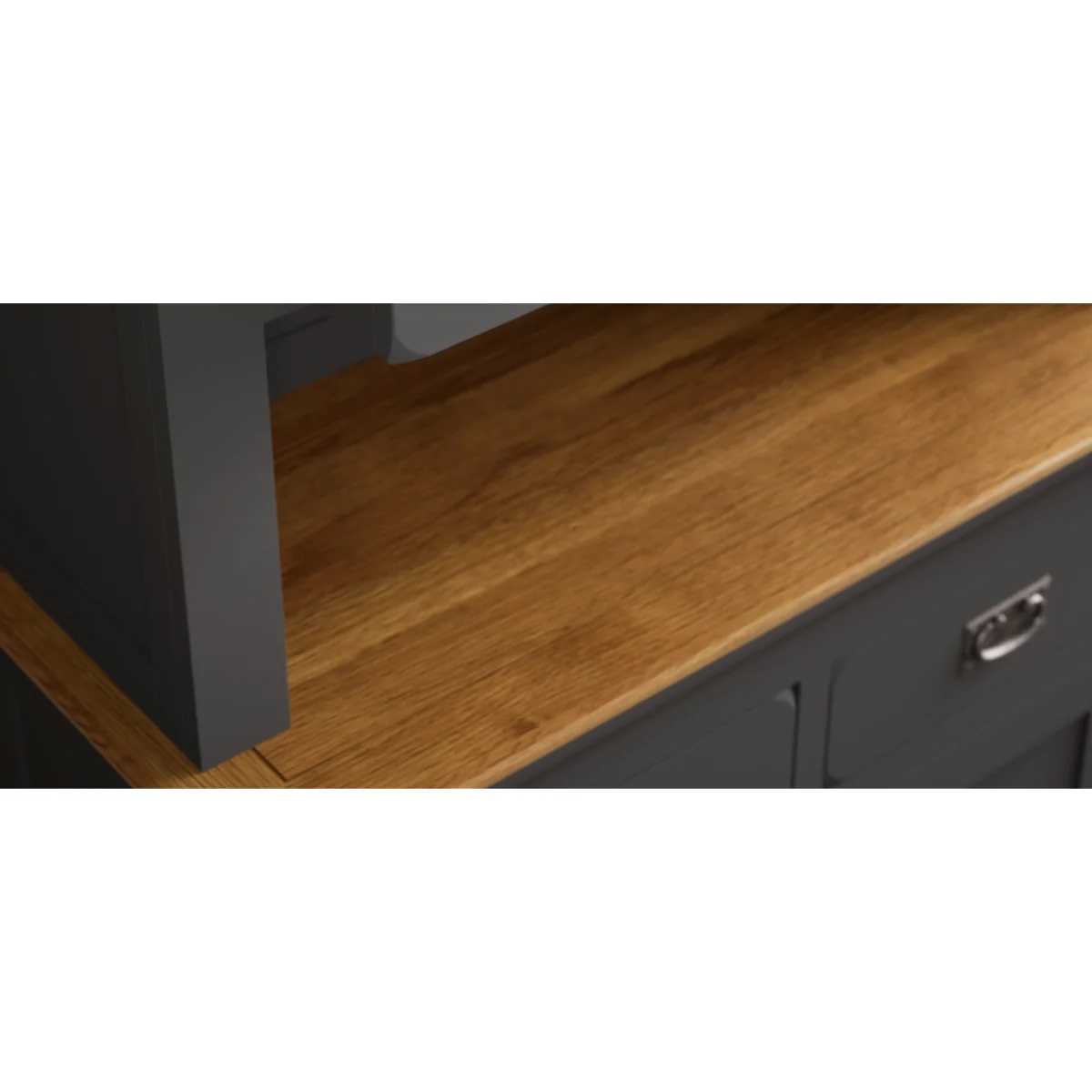 Charwood Oak and Charcoal Painted Small Dresser – image 8