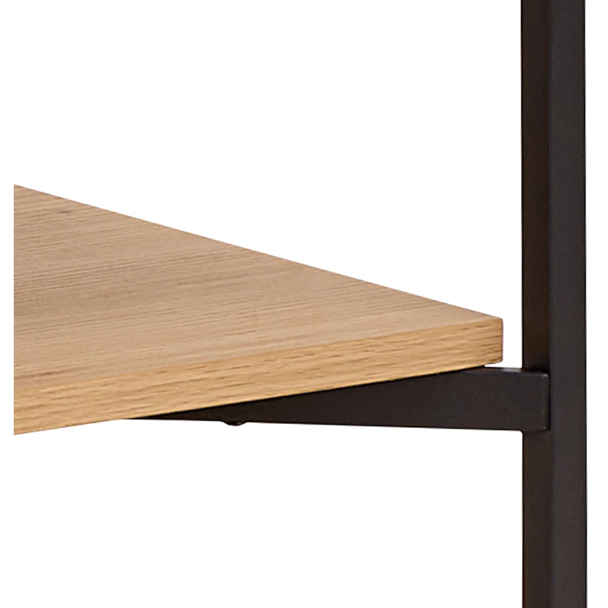Jaipur Cabinet 2 Doors 3 Shelves With Oak Lamella Front - Oak – image 5