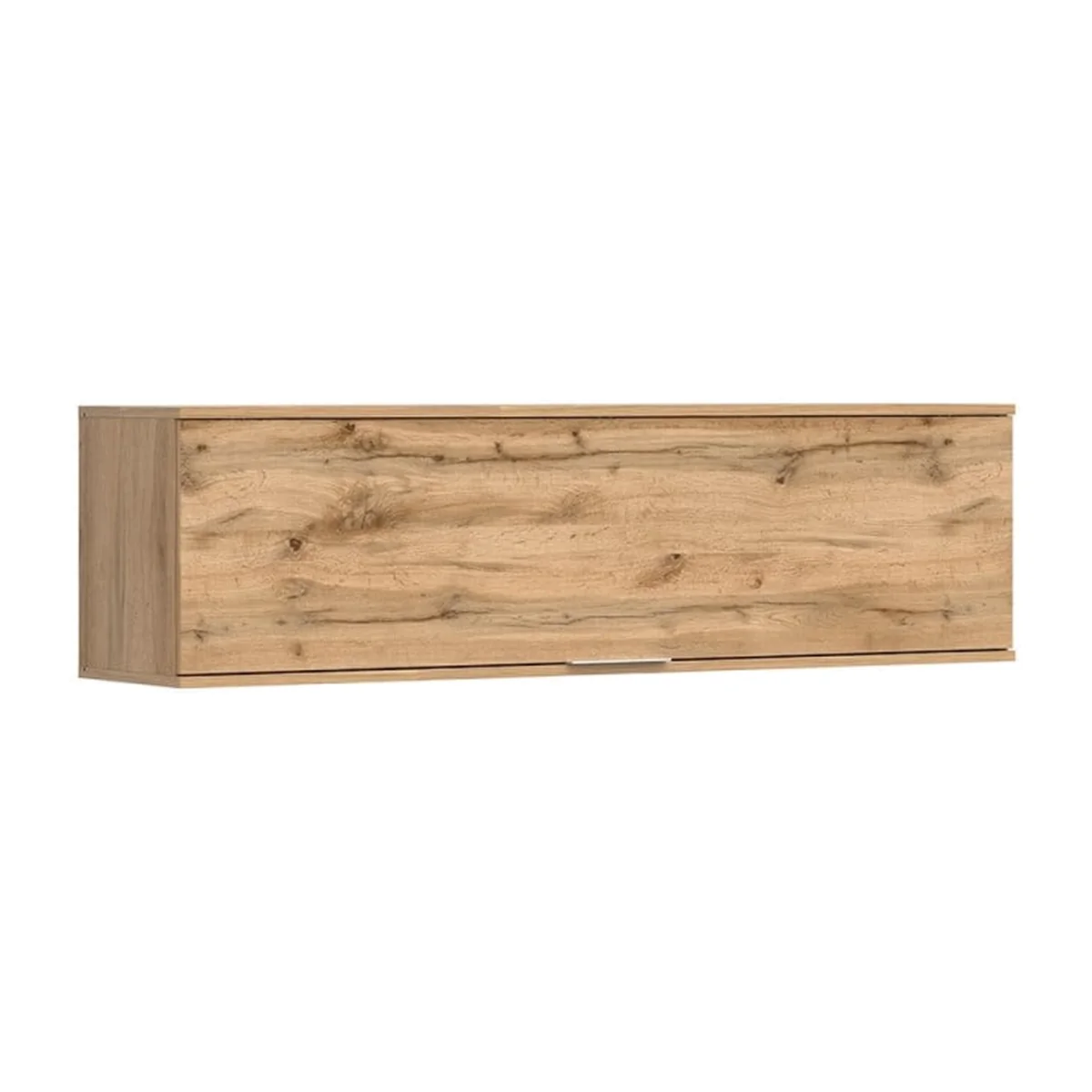 Zele Wall Cabinet 135 cm Wotan Oak Effect - Wotan Oak Effect Finish