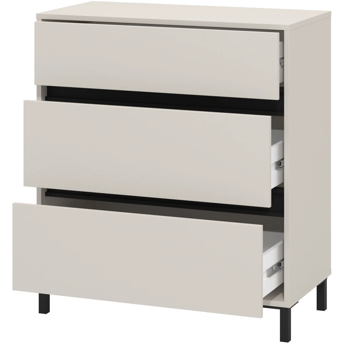 MARRON Cabinet 80, Cashmere/Black - Natural – image 3