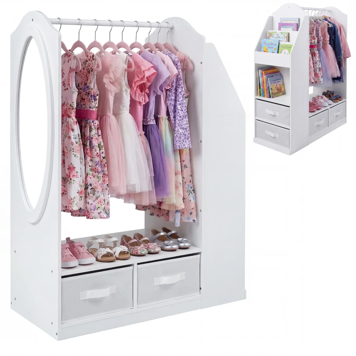 Kids Dress Up Storage Cabinet – image 2