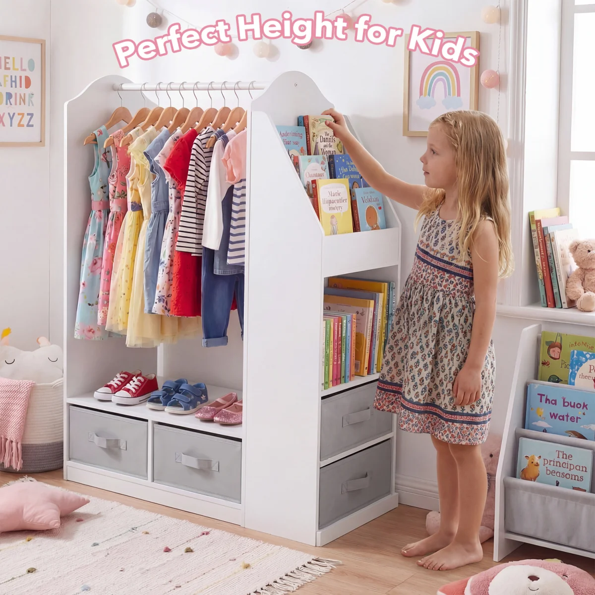 Kids Dress Up Storage Cabinet – image 4