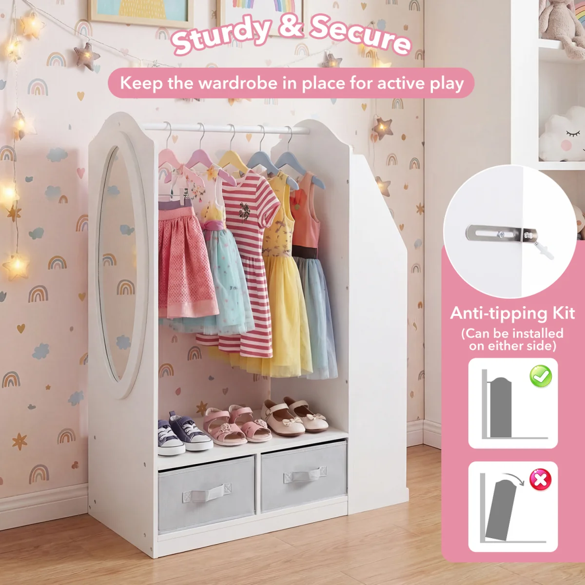 Kids Dress Up Storage Cabinet – image 6