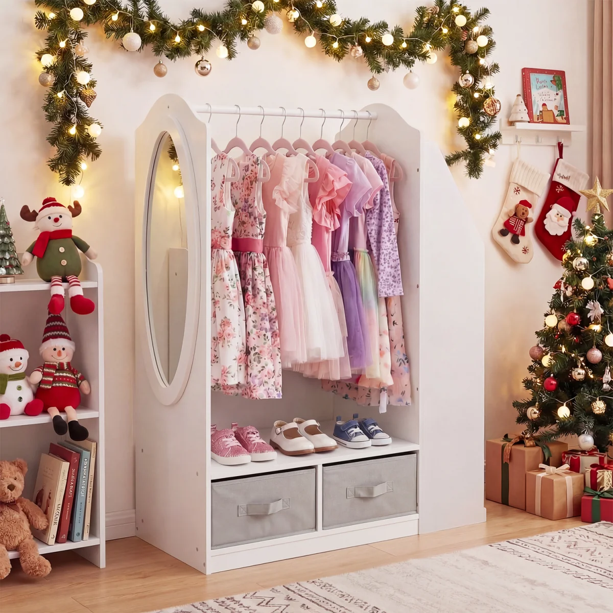 Kids Dress Up Storage Cabinet – image 8