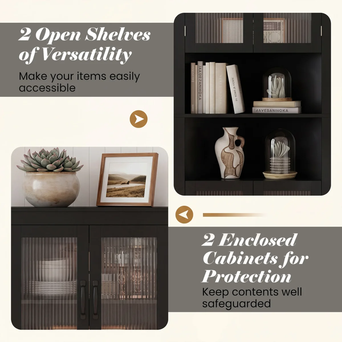 6-Tier Corner Storage Cabinet – image 2