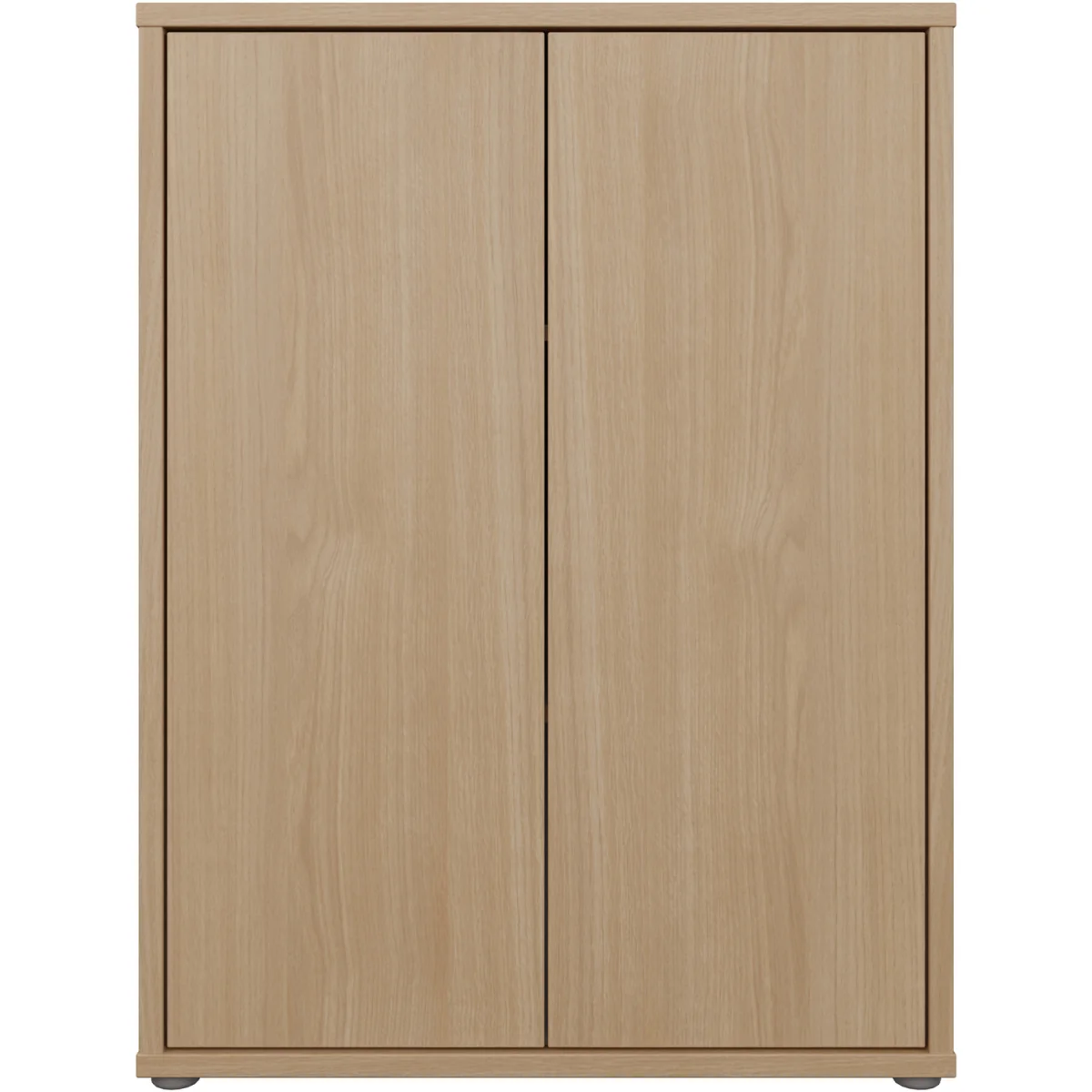 Alice Springs Tall 2 Door Cabinet with Push-Open Doors in Light Grey - Taupe – image 20