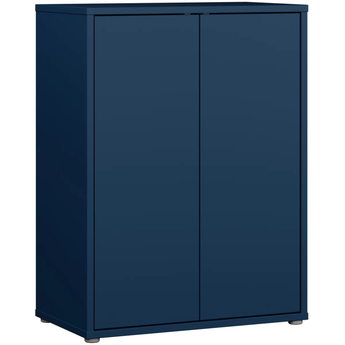 Alice Springs Tall 2 Door Cabinet with Push-Open Doors in Light Grey - Taupe – image 25