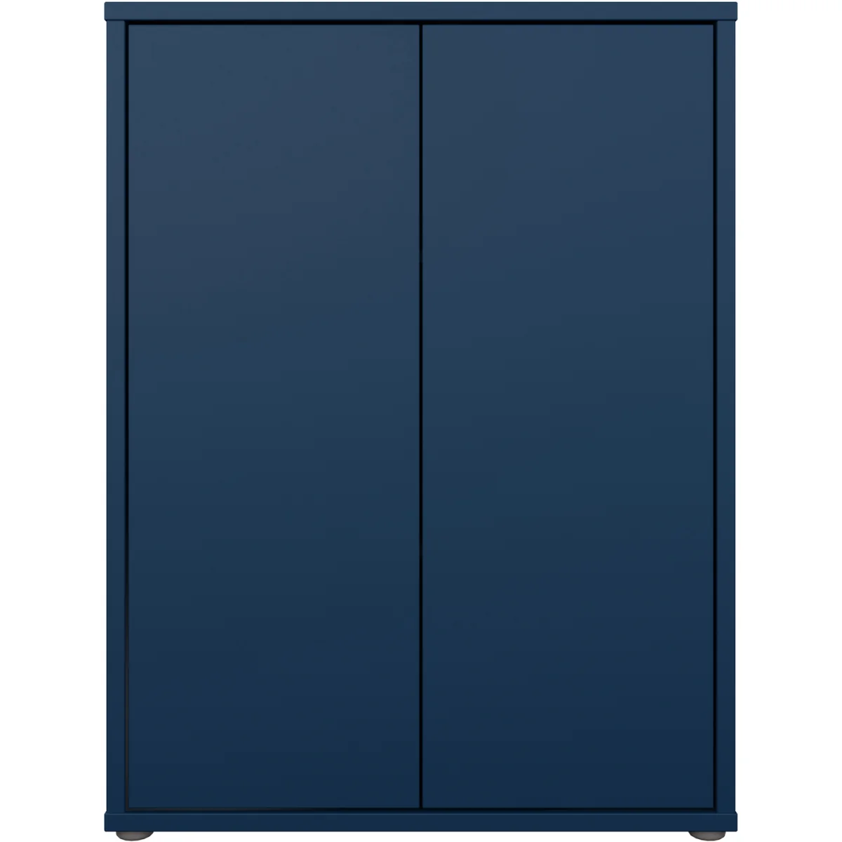 Alice Springs Tall 2 Door Cabinet with Push-Open Doors in Light Grey - Taupe – image 26