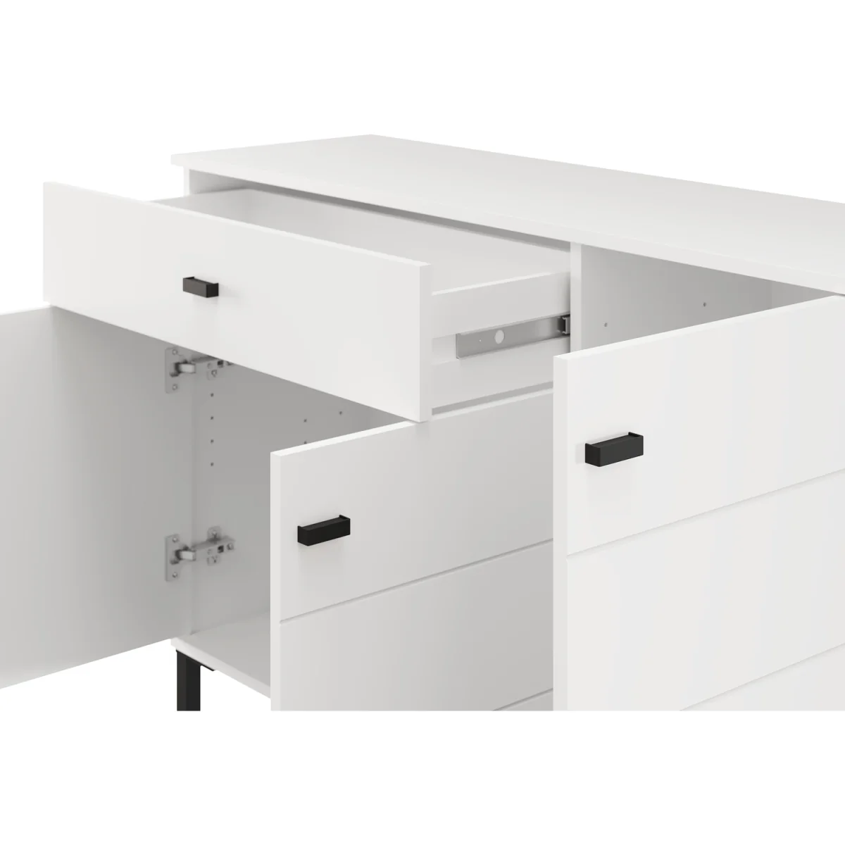 SALAMIS Cabinet 115, Opaque White - Cashmere – image 4