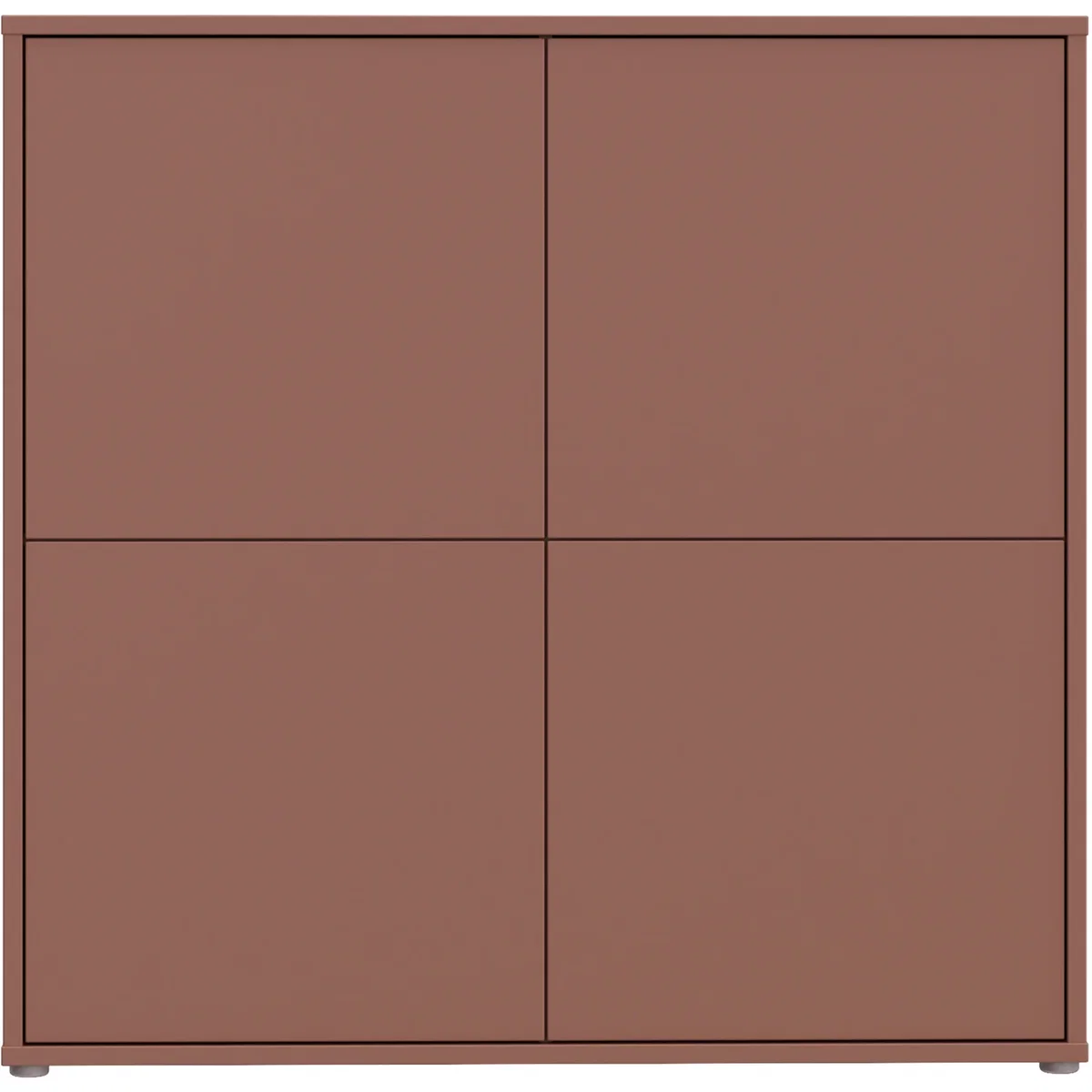 Alice Springs 4 Door Storage Cabinet with Push-Open Doors in Sand - Butter Yellow – image 19