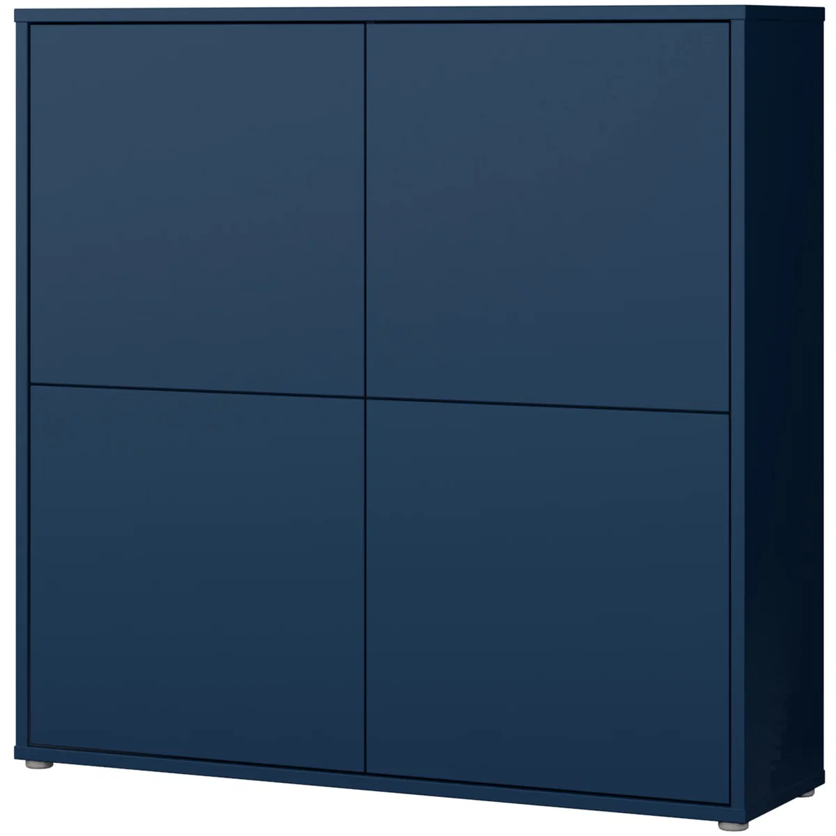 Alice Springs 4 Door Storage Cabinet with Push-Open Doors in Sand - Butter Yellow – image 26