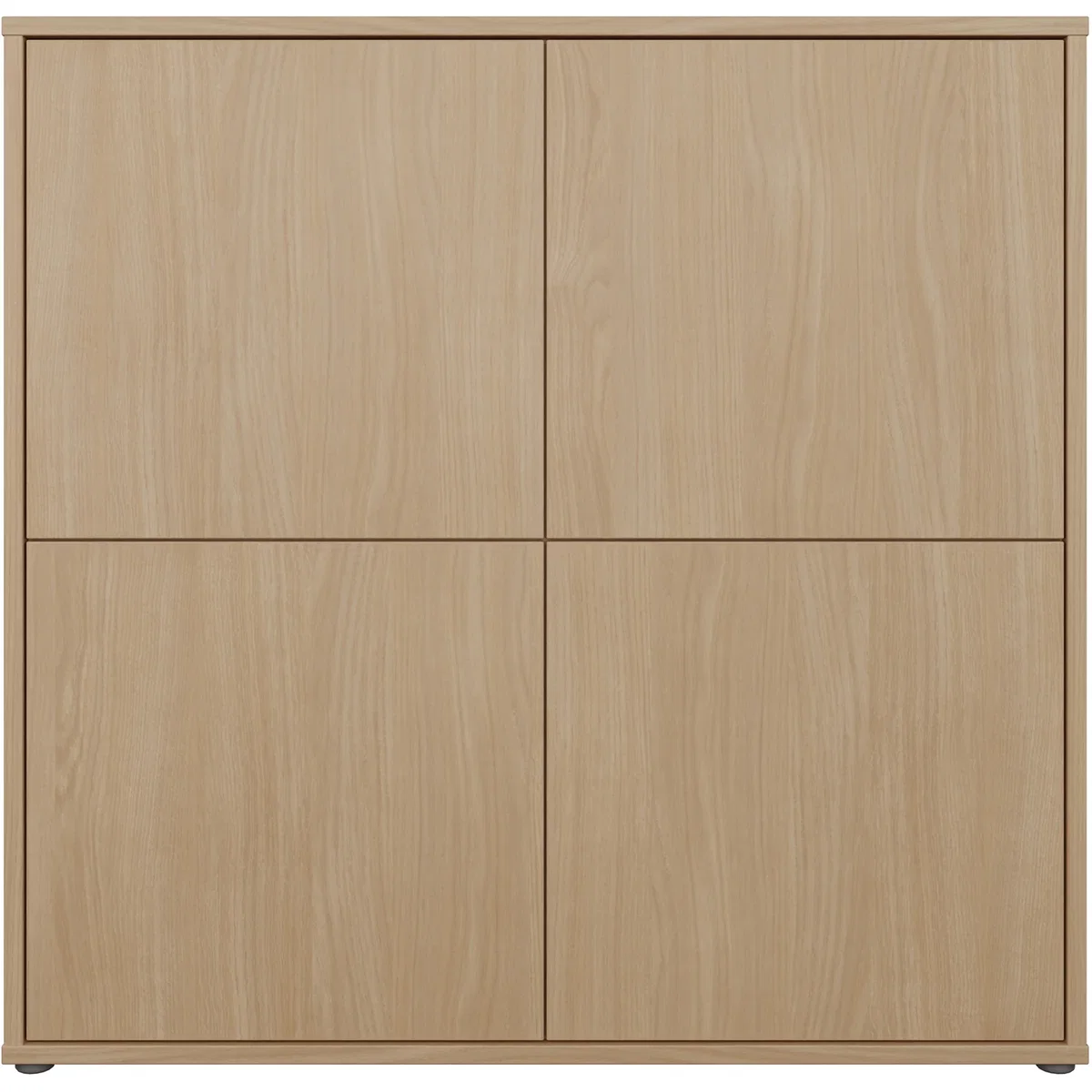 Alice Springs 4 Door Storage Cabinet with Push-Open Doors in Sand - Butter Yellow – image 32