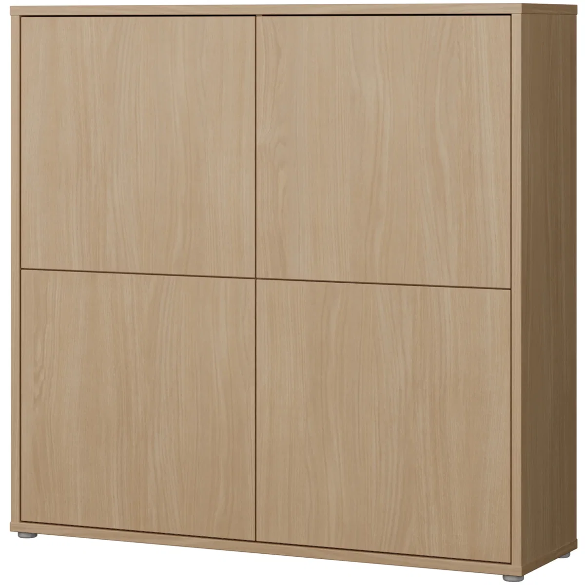 Alice Springs 4 Door Storage Cabinet with Push-Open Doors in Sand - Butter Yellow – image 33