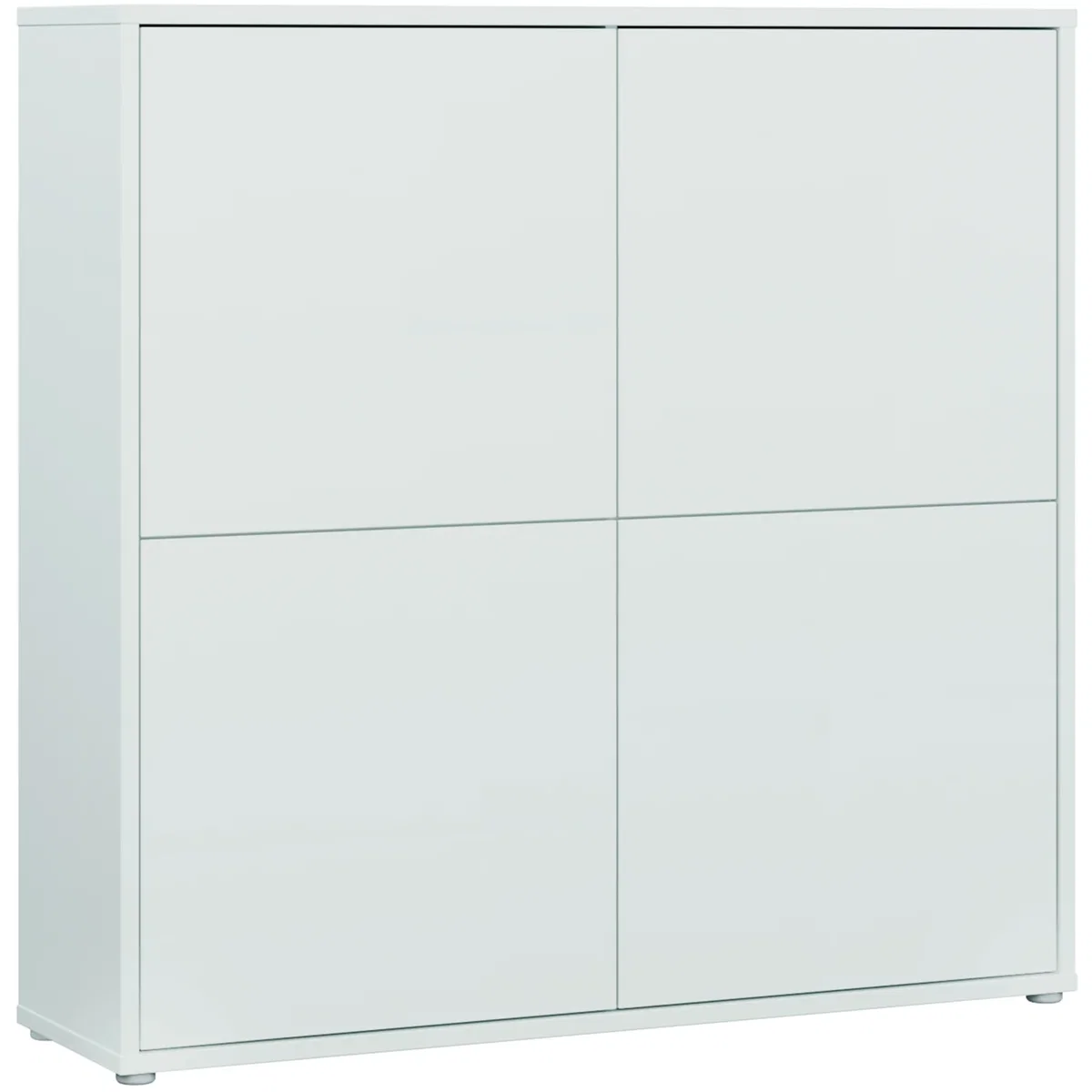 Alice Springs 4 Door Storage Cabinet with Push-Open Doors in Sand - Butter Yellow – image 42