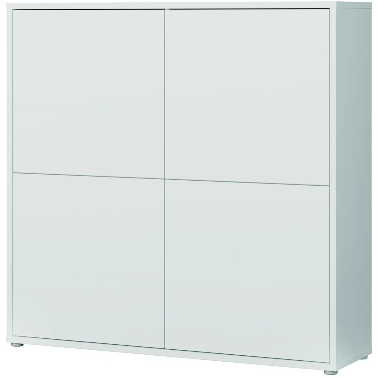 Alice Springs 4 Door Storage Cabinet with Push-Open Doors in Sand - Butter Yellow – image 43