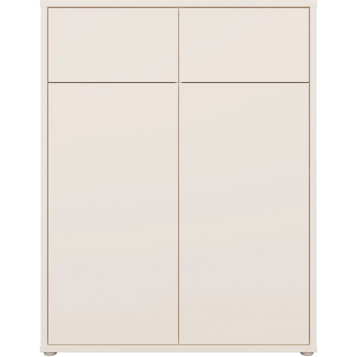 Alice Springs Storage Cabinet with 2 Doors & 2 Drawers with Push-Open in Sand - Sand – image 3