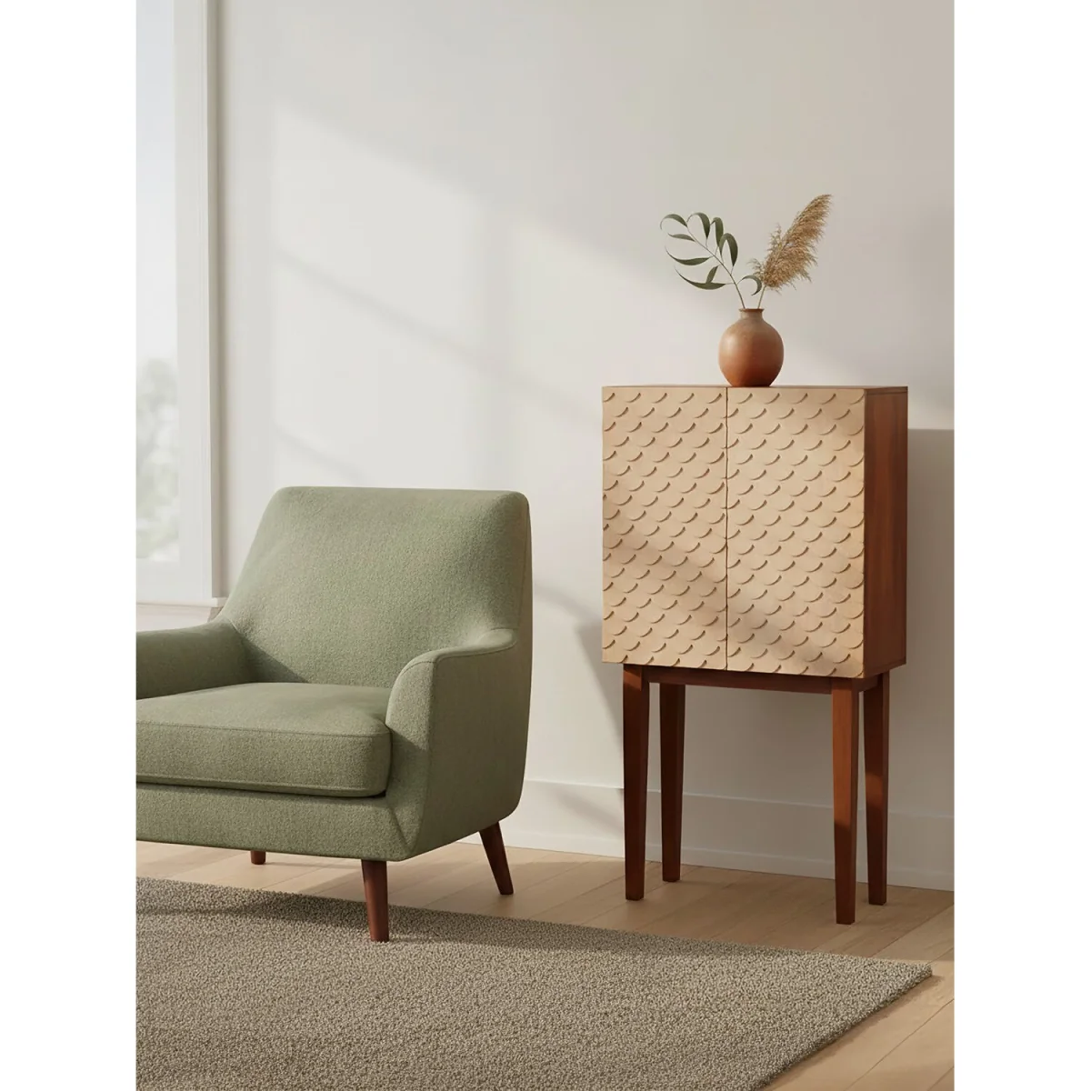 Costal Mango Wood Cabinet – image 3