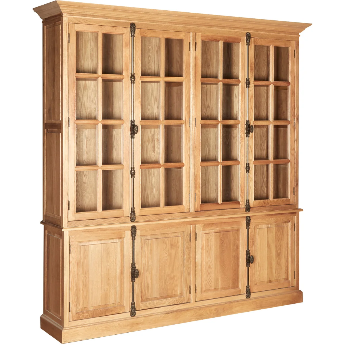 Lyon Natural Oak Wood Large Cabinet – image 2