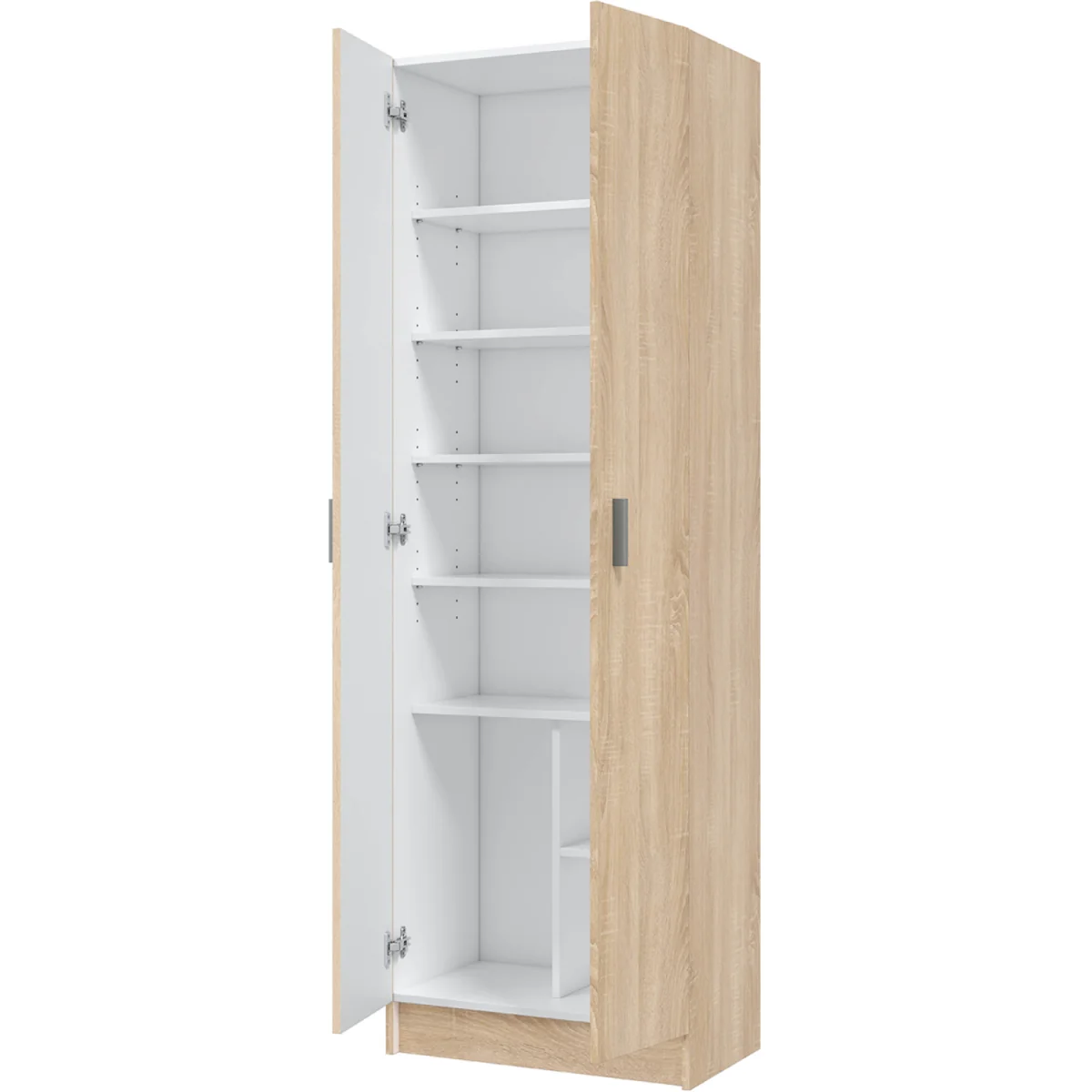 VITA 2 Door Shoe & Boot Cupboard - Oak – image 4