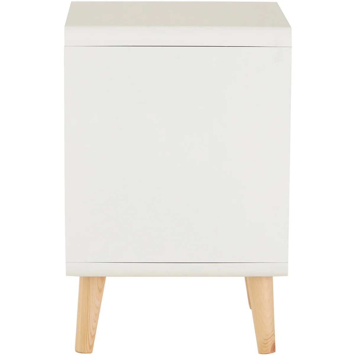 Milo 1 Drawer Cabinet - White – image 4