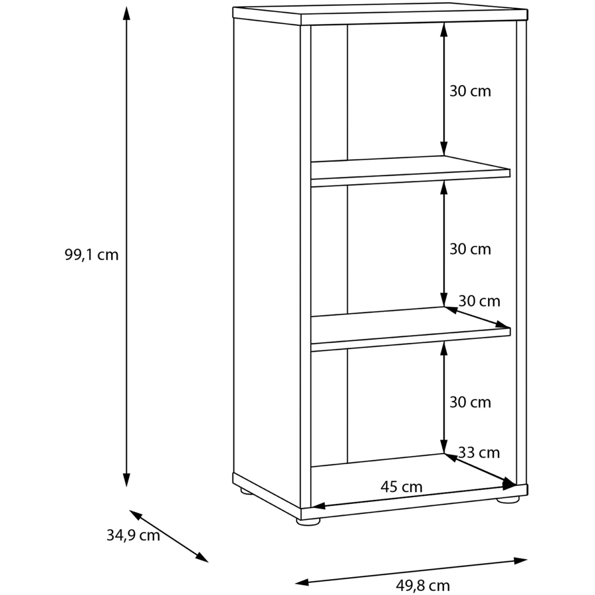 Alice Springs 1 Door Cabinet with Push-Open Door in Sand - Sand – image 8