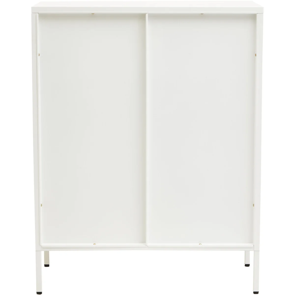 Acier Two Door White Metal Cabinet – image 2