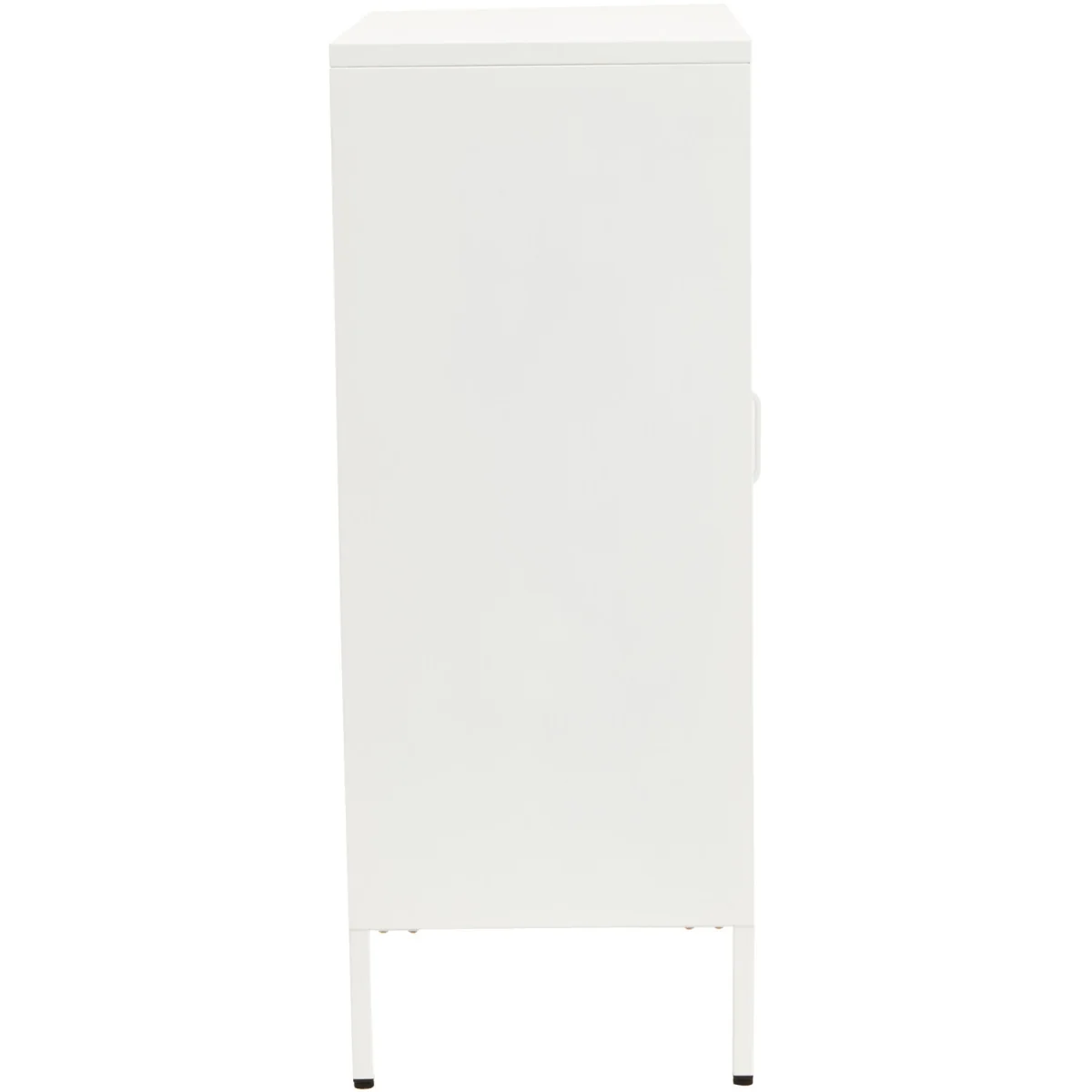 Acier Two Door White Metal Cabinet – image 3