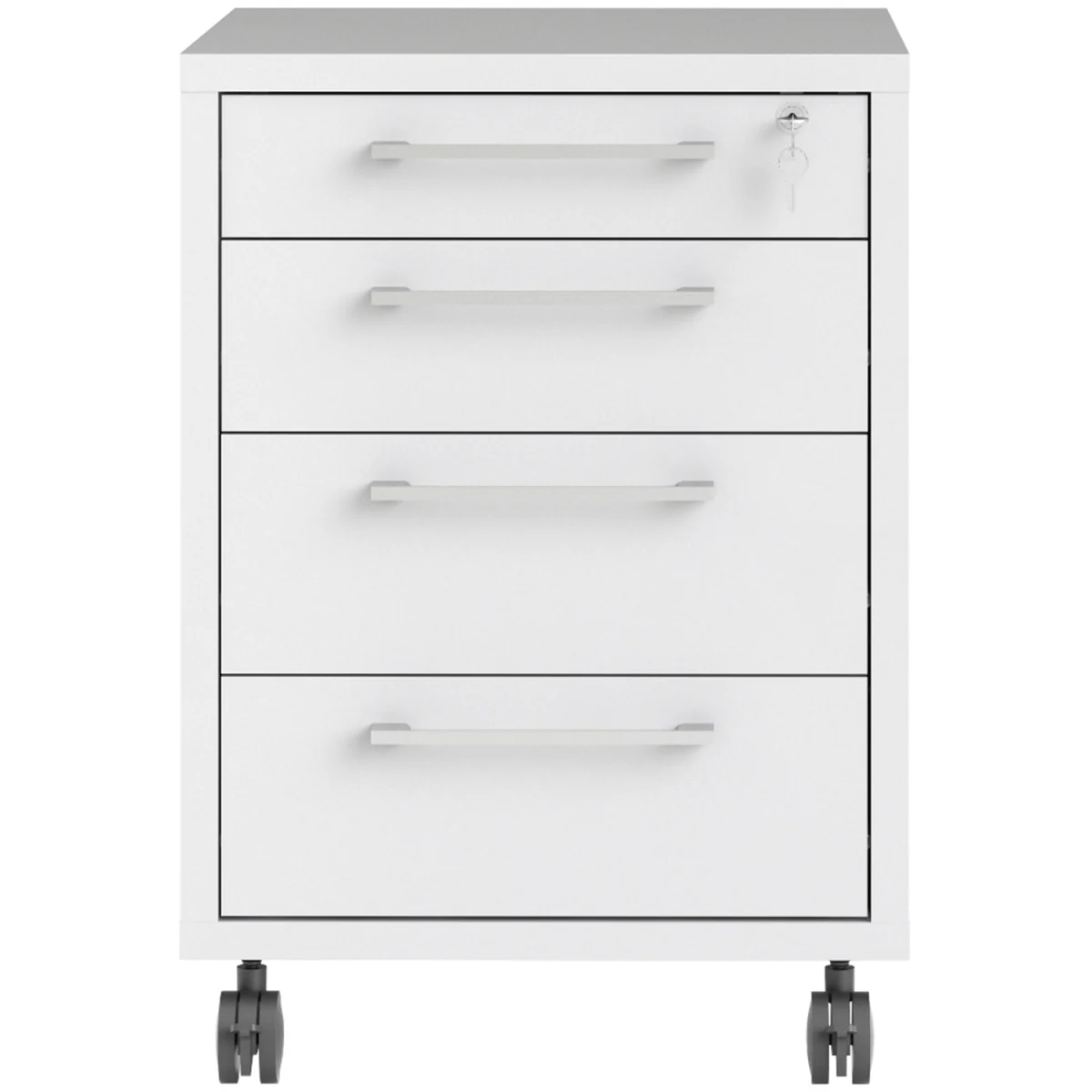 Prima Mobile Cabinet - White – image 2