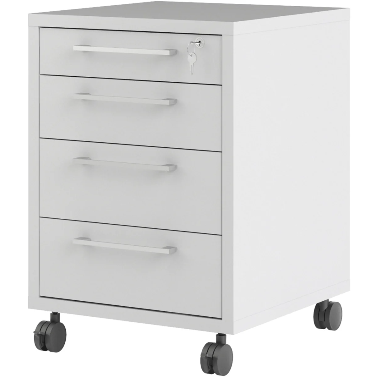 Prima Mobile Cabinet - White – image 3